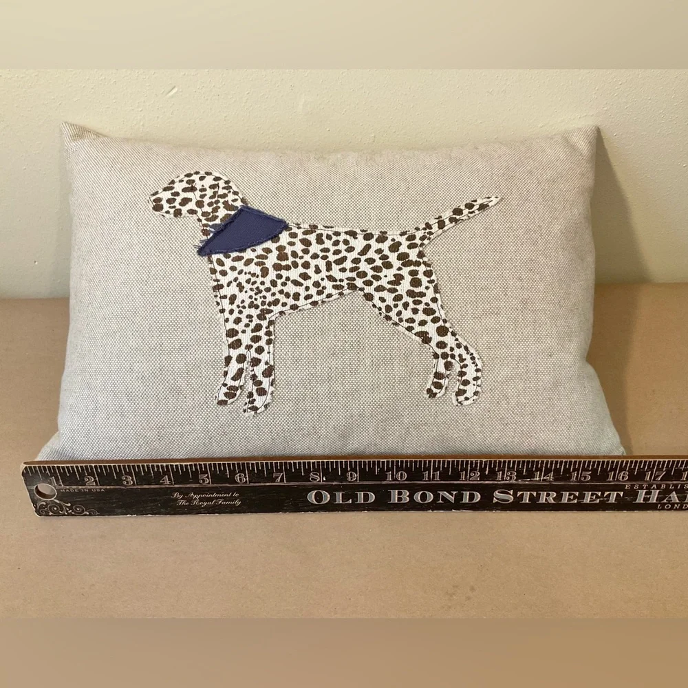 Restoration Hardware Baby & Child Appliqué Dog Pillow